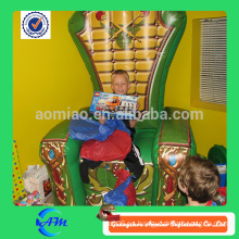 El mejor trono inflable del regalo para los cabritos